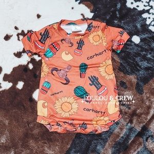 Loulou and crew 3-6m carhartt  brand new with tags